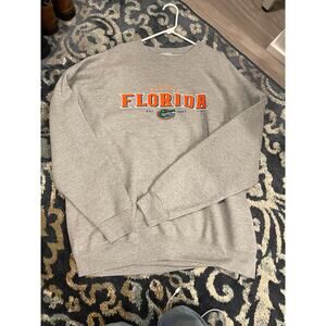 Gray University of Florida Gators Crewneck Sweatshirt